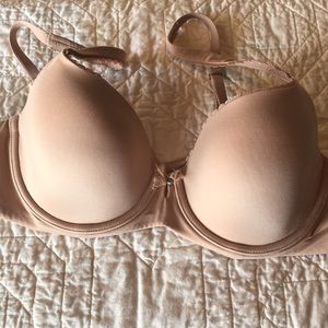 Victoria’s Secret lined demi bra.